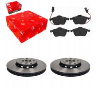 TRW Disques de Frein + Plaquettes Avant pour AUDI A4 B5 B6 B7 A6 C5 SKODA...