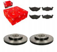 TRW Disques de Frein + Plaquettes Avant pour CORDOBA IBIZA 6K1 VW GOLF III PO...