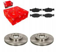 TRW Disques de Frein + Plaquettes Avant pour OPEL ASTRA F COMBO CORSA A B...