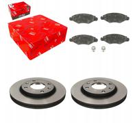TRW Disques de Frein + Plaquettes Avant pour PEUGEOT 206 1998-2013