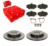TRW Disques de Frein + Plaquettes Avant pour RENAULT CLIO I II MEGANE I THALI...