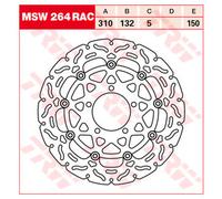 TRW Disques de frein Racing avant