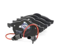 TRW GDB1307 Plaquettes de freins Avant pour VW Golf IV Schrägheck (1J1)