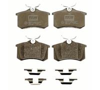 TRW GDB1328 Plaquettes de Frein Kit de 4 pour Peugeot 207 (WA_, WC_) 2006-2015 Essieu Arrière et Autres Véhicules