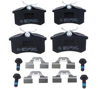 TRW Plaquettes de frein GDB1330 – Kit de 4 pour Renault Clio IV (BH_) 2012-2021 Essieu Arrière