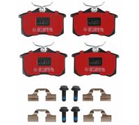 TRW GDB1330DTE Plaquettes de Frein Kit de 4 pour Renault Clio IV (BH_) 2012-2021 Essieu Arrière et Autres Véhicules