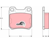 TRW GDB1346 Kit de plaquettes de frein, frein à disque pour ,OPEL,SAAB,VAUXHALL
