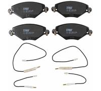 Plaquettes de frein GDB1448 TRW pour CITROËN C5 I Break C5 II C5 II Break C5 I