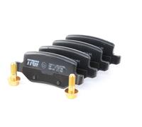 Plaquettes de frein GDB1481 TRW pour MERCEDES-BENZ VANEO CLASSE A