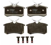TRW GDB1504 Plaquettes de Frein Kit de 4 pour Peugeot 308 I (4A_, 4C_) 2007-2016 Essieu Arrière et Autres Véhicules