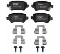 TRW Plaquettes de frein GDB1515 arrière – Kit de 4