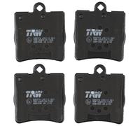 TRW GDB1545 Plaquettes de Frein Kit de 4 pour Mercedes-Benz Classe C (W203) 2000-2007 Essieu Arrière et Autres Véhicules