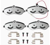 TRW GDB1719 Plaquettes de Frein Kit de 4 pour Citroen Jumpy II Fourgon 2007-2016 Essieu Avant et Autres Véhicules