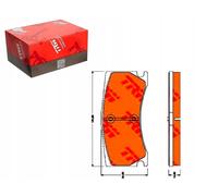 TRW GDB1801 Kit De Plaquettes, Frein À Disque Pour Jaguar XK Coupe