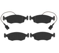 TRW GDB1900 Plaquettes de Frein Kit de 4 pour Fiat 500 (312_) 2007 - Essieu Avant et Autres Véhicules