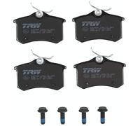 TRW GDB1973 Plaquettes de Frein Kit de 4 pour Peugeot 208 I (CA_, CC_) 2012-2021 Essieu Arrière et Autres Véhicules