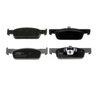 TRW GDB2016 Plaquettes de Frein Kit de 4 pour Renault Clio IV (BH_) 2012 - Essieu Avant et Autres Véhicules