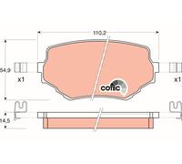 TRW GDB3132 Plaquettes De Frein Avant Suzuki Grand Vitara 3-Porte 2,0 1999-2003