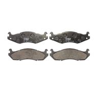 TRW Jeu de garnitures de frein, frein à disque GDB1207 Compatible avec: AMC EAGLE Stufenheck, HUMMER H1, JEEP CHEROKEE, CHEROKEE, CJ5 - CJ8, COMANCHE, GRAND WAGONEER Geländewagen geschlossen