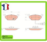 Kit de plaquettes de frein, frein à disque TRW GDB1658, Avant
