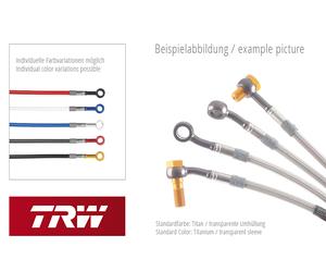 TRW Lucas Banjo boulon court M10 x 1,0 Brembo, argent, argent