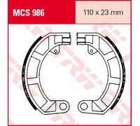 TRW Lucas Brake chaussures MCS986