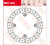 TRW Lucas Brake disque MST204, rigide