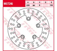 Disque de frein TRW MST246, 1 pièce