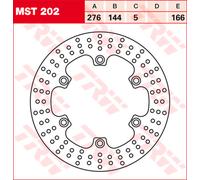 Disque de frein TRW MST202, 1 pièce