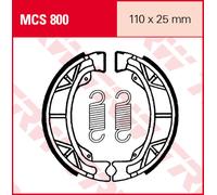 TRW Lucas Patins de frein MCS800 Jeu de 2