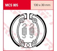 TRW MCS805 Jeu de Mâchoires de Frein pour Honda XR Essieu arrière et autres motos