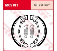 TRW Lucas MCS811 Patins de frein
