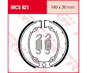 TRW Lucas MCS821 Patins de frein