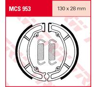 TRW Lucas MCS953 Patins de frein