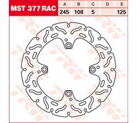 TRW Lucas MST377RAC Disque de frein rigide