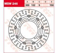 TRW Lucas MSW246 Disque de frein flottant