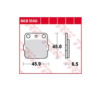 TRW Lucas Sinter Offroad MCB554SI Plaquette de frein