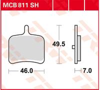 TRW Lucas Sintered doublure MCB811SH