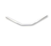 TRW Lucas Superbike guidon 22mm d’aluminium argenté sablé, argent