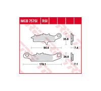 TRW Lucas TRW Lucas plaquette de frein MCB757SI Sinter Offroad