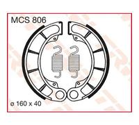 TRW Jeu de plaquettes de frein MCS806