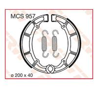 TRW Jeu de plaquettes de frein MCS957