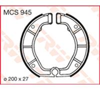 Jeu de mâchoires de frein TRW MCS945