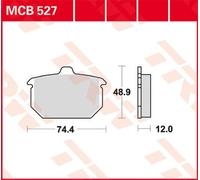 TRW MCB527 Plaquettes de frein