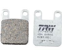 TRW MCB535EC Organic Low Budget Kit de Plaquettes de Frein pour Yamaha TZR Essieu Arrièreet Autres Motos