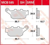 TRW Jeu de plaquettes de frein MCB585LF