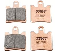 TRW Plaquettes de frein Kit Sinter Street MCB706SV – Essieu avant Yamaha XV, autres motos