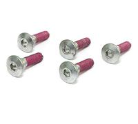 Jeu de vis à disque de frein argent acier inoxydable Trw Kawasaki Mss122-5