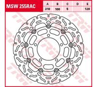 Disque de frein TRW MSW255RAC, 1 pièce