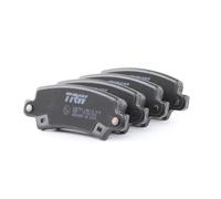 TRW Plaquettes de frein Arrière pour TOYOTA COROLLA (ZZE12, NDE12, ZDE12)